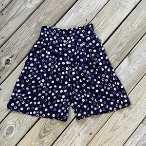 Rear Ends Women's Vintage 80's Era Blue High Waisted Shorts Size 5 (24" Waist)